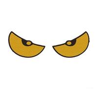 Reflective for Devil Eye Car Stickers 10.5cm Safety Trim Reflective(Orange)