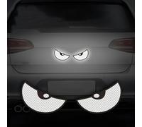 Reflective for Devil Eye Car Stickers 10.5cm Safety Trim Reflective(White)