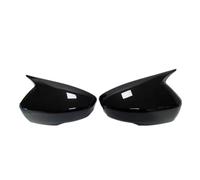 Reflective Guard Compatible With Mitsubishi For Eclipse For Cross 2018-2021 Car Accessory Rearview Side Mirror Cover For Wing Cap Exterior Shell Trim ABS(Gloss Black)