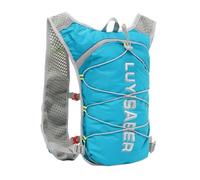 Reflective Hiking Backpack - Durable Outdoor Day Pack with Water Reservoir, Flexible Passport Harness | Climbing Pack for Travel, Compact Vest with Ventilated Back Field, Mountain Adventure Kit