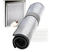 Reflective Insulation Film | Double Sided Aluminium Foil Sheet Attic Door and Roof Cover | Sunroom Wall Window Heat Barrier | Foam Thermal Insulating Material | Car Sunshade Glass Sticker