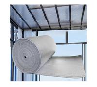 Reflective Insulation FoamAluminum Foil Bubble Insulation RollAluminum Foil Bubble ShieldInsulating Aluminium Foil Berfor CeilingsWallsWindow(400cm/157.5in2.5cm/0.98in)