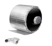 Reflective Insulation Roll - Aluminium Bubble Film, Foam Layer, Three Mm Thickness, Flexible Thermal Barrier | Tap Hose Window Air Conditioning Duct