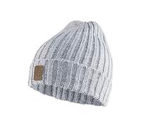 Reflective knitted hat grey melange onesize