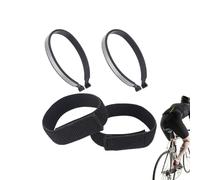 Reflective Leg Wraps - Trouser Wrap Clip,Safety Ankle Bands 1 Set Trousers Adjuster for Riding Sports Bicycle Fishing Cycling Outdoor Activities