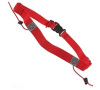 Reflective Marathon Running Belt for Race Bibs and Gel Packets | Polyester Number Plate Holder, Adjustable Comfortable Fit, Black or Red Options, Outdoor Sports and Training