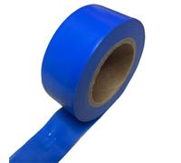Reflective mark 10 Rolls Fluorescent Flagging Tape, 1inch X 30yards Per Roll Non-Adhesive Plastic Ribbon for Tree/Hunting/Trail/Boundary Marking(Blue)