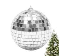 Reflective Mirror Ball Retro Lanyard Mirror Cubes Design Decoration