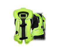 Reflective Motorcycle Airbag Vest 0.2S Triggers The Body, Tail Vertebra, Neck Air Sac For Cycling/bike Riding Jacket(X-Large)