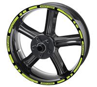 Reflective Motorcycle Mt09 Wheel Sticker Rim Decal Kit Front Rear Full Set for Yamaha Mt 09 Sp 2020 2021 Rim Decal(Color13)