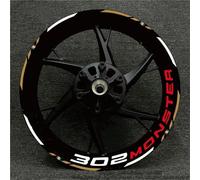 Reflective Motorcycle Wheel Rim Sticker For Benelli BN302 TNT250 502C 302S TRK502 Stripe Reflective Decal Stickers Hub Waterproof Decals Kit Decorative
