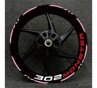 Reflective Motorcycle Wheel Rim Sticker For Benelli BN302 TNT250 502C 302S TRK502 Stripe Reflective Decal Stickers Hub Waterproof Decals Kit Decorative