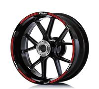 Reflective Motorcycle Wheel Sticker Scooter Rim Decal Waterproof For Y&amaha For Tmax500 530 560 Motorcycle parts(Style 3)