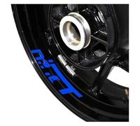 Reflective Motorcycle Wheel Stickers Hub Decoration Decals for NINET for Ninet(Reflective Blue)