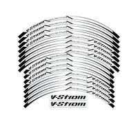 Reflective Motorcycle Wheel Stickers Motocross Rim Decals for Suzuki for V-Strom 250 SX 1000 1050 XT DL 650(Style 2)