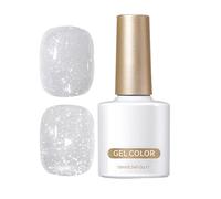 Reflective Nail Polish, Glitter Storage Polish, Durable Shine Gel Polishes, 10 ml Women's Accessories, Reflective Art Girl Manicure Deliveries, Portable for Salon and Home, Holiday