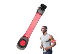 Reflective Night Band, LED Wrist Bracelet - Adjustable Safety Light, High Visibility Gear, Cycling Use, Camping Outdoor Activity, Sports Safety Accessory, Portable Wearable Light improving nig