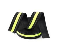 Reflective Nylon Webbing 15-25mm, Ribbon Tape for Bag Shoulder Strap, Collar, Polyester Binding Belt,Yellow,15mm - 5 Meters