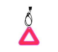 Reflective Pendants High Visibility Triangle Safety Bike Gear