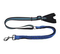 Reflective Pet Safety Belt Dog Walking Leash, Anti - Lost Reflective Training Nylon Strap with Dual Handles for Medium and Large Dogs, Car Seat Belt Compatible for Walks (L)