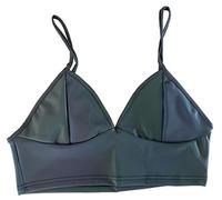 Reflective Rainbow Vest Women Shiny Rave Top Camis Festival Outfit Basic Top Summer Women Rave (S)