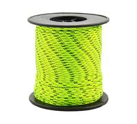Reflective Rope - 2.5mm Paracord Paracord Parachute Coil Durable Solid Nylon Braid High Visibility Reflective Fiber Lightweight Strong Cord Reliable Outdoor Use | Camping Rope for
