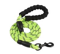 Reflective Rope Dog Leash - Designed for Large Dogs - 2m/3m/5m Length Options - Enhanced Safety and Visibility - Nylon Material - 1.2cm Thickness - Vibrant Green Color - Perfect for Walking