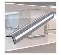 Reflective Rubber Wall Corner Guard, Durable Protection for Garage and Warehouse Walls, Prevents Vehicle Damage