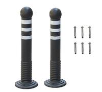 Reflective Safe BoldTraffic Cones2PC Parking Delineators with Expaon Bolts for Driveway Ga Street Decor and Setive Area Protect