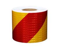 Reflective Safety Barrier Tape - Waterproof, Self-Adhesive Outdoor Warning Tape for Cars & Bicycles