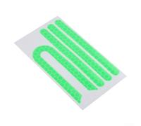 Reflective Safety Edge Strip for Xiaomi For M365 and M1S Electric Scooters - Lightweight Plastic Construction for Campus and City Commuting (Green)