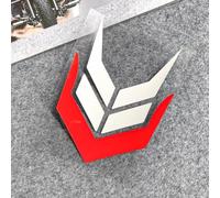 Reflective Safety Stickers for Motorcycle Helmet Bike Car(C silver+red)
