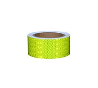 Reflective Safety Tape 5cm x 10m High Viscosity Adhesive Warning Band for Outdoor Use Perfect for Cars Trucks Trailers s - Yellow