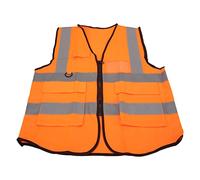 Reflective safety vest, safety vest Guardian reflective safety vest safety vest reflective strip vest for guards when working outdoors