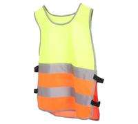 Reflective Secure Vest Comfortable Fit Polyester Trendy Design for Outdoor Activities Safe Rider Vest