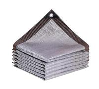 Reflective Shade Netting, Cooling Sunblock Mesh, Breathable Shadow Cloth, Light-Blocking Tarp, Air-Permeable Shade Cover, for Plants, Patio, Lawn, Garden, Backyard