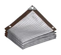 Reflective Shade Netting for Greenhouses UV Protection Aluminum Foil Sunshade Fabric for Garden Yard Parking Dog Kennels - Anti-UV Weather-Resistant