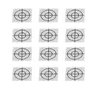 Reflective Sheets, 100PCS Self Adhesive Sheet Resin Reflector 100 Pieces Fine Processing Station Sticker Patches for Total Survey Tunnel Engineering 12 (2 * 2cm)