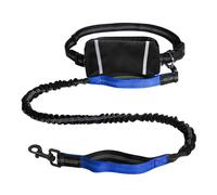 Reflective Sports Waist Pack Multifunctional Multifunctional Multiple Pocket and Dog Leash for Outdoor Activity