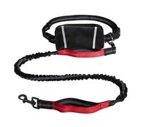 Reflective Sports Waist Pack Multifunctional Multifunctional Multiple Pocket and Dog Leash for Outdoor Activity
