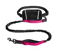 Reflective Sports Waist Pack Multifunctional Multifunctional Multiple Pocket and Dog Leash for Outdoor Activity