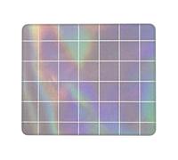 Reflective Square Enhanced Control Mouse Pad with Lock Stitch Edge Large Thick Non-Slip Desk Mat for Office Task