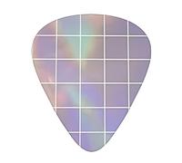 Reflective Square Guitar Picks - Guitar Accessories - Guitar Picks For Acoustic Guitar Electric Guitar Bass Guitar For Men Women Professional Guitarist Musicians And Beginner