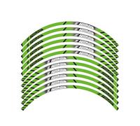Reflective Sticker For K&awasaki For Z125 Edge Outer 12 X Thick Rim Sticker Stripe Wheel Decals