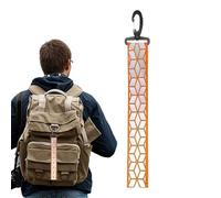 Reflective Straps - Clothing Keychain Pendant, High Visibility Design, Lightweight Sturdy Construction | Outdoor Reflector Accessory For Backpack Cycling Walking Camping Mountaineering Running