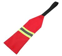 Reflective Strip Warning Flag for Kayaks Boats Trailers Red Oxford Cloth | Bright Safety Marker for Overhanging Loads, Boat Owners, Low-light Paddling and Water Sports Use