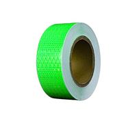 Reflective Tape， 2 Inch X 9.8 Feet Warning Tape Night Safety Sticker,High Viscosity, Waterproof(Green)