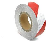 Reflective Tape,5CM x 25M Durable Waterproof Reflective Strips for Safety Markings,Self Adhesive Barrier Tape Floor Marking Tape