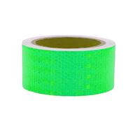 Reflective Tape, 9M x 5CM Warning Sticker High Intensity Reflector Tape Waterproof Safety Tape, 1 Pack Self-Adhesive Security Marking Tape for Vehicles Car Motorcycle Bike Helmets on Night, Green