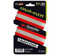 Reflective tape Color-Clett bicycle safety tape 30x400mm red 1 pair
